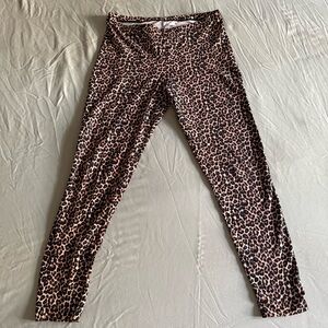 American Apparel Leopard Print Leggings